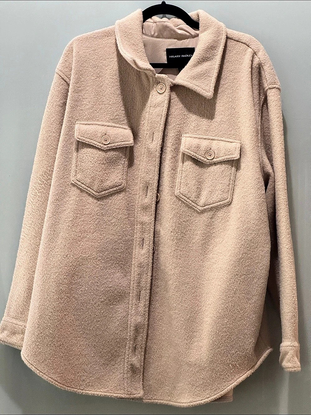 Chico's Pink Teddy Jacket Like New